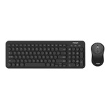 Kit Teclado Y Mouse Inalambrico Combo Noga S5600 Pc Tv Usb E