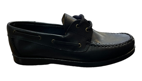 Zapato Nautico Colegial De Cuero Vacuno