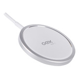 Carregador Wireless Para iPhone E Android Branco Oex Cw101