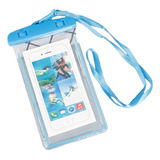 Funda Protectora Celular Transparente. Hasta 6,5 Pulgadas