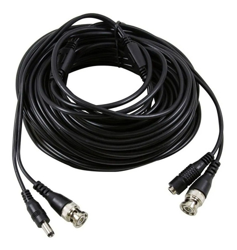 Cable Video + Alimentacion 18mts Para Camaras Ppct