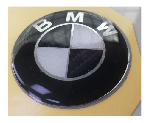Logo Bmw En Fibra Carbono En Resina En 5 Cm Designpro Foto 6