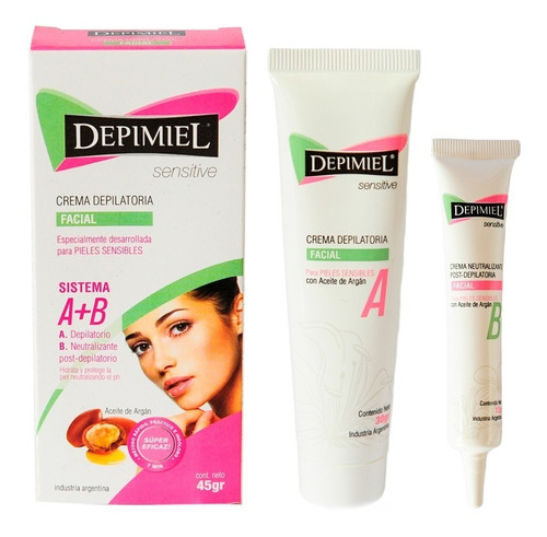 Depimiel Sensitive Crema Facial Depilatoria Piel Local