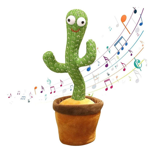 Cactus Bailarín Juguete Parlante 