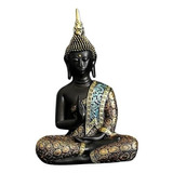 7 Estatua De Resina De Buda Tailandés Meditando ,