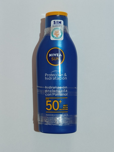 Protector Solar Nivea Sun Fps 50+ Hidratante 200 Ml