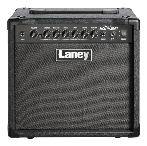Amplificador De Guitarra Eléctrica Laney Lx20r Color Negro 220v