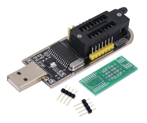 Programador Usb Ch341a Bios Eeprom 24 25 Spi Flash Ch341