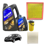 Kit Aceite Ypf Elaion 5w30 + Filtros Chevrolet Cruze 1.8 