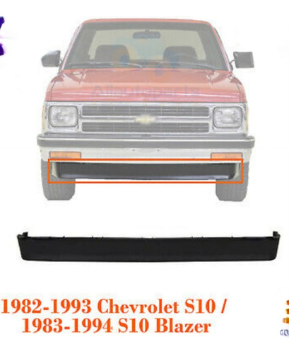 Spoiler Inferior Defensa Chevrolet S10 1990 1991 1992 A 1994