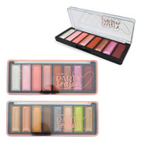 Paleta De Sombras Matte Y Satinada Party Season Pink 21