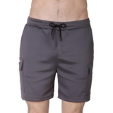 Bermuda Deportivo Cargo Hombre Gris Stfashion 71604607