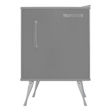 Heladera Telefunken  Blanco/gris/rojo 48l Con Congelador 