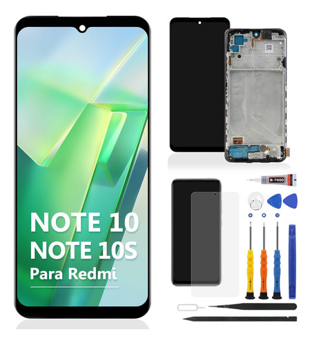 Pantalla Para Redmi Note10/10s 4g Incell Con Marco M2101k7bl