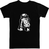 Camiseta Niños Unisex Star Wars R2-d2 Vintage Tv Urbanoz