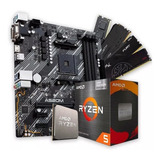 Kit Upgrade Amd Ryzen 5 5600g Placa A520m 16gb Dual Channel