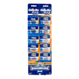 Maquina De Afeitar Desechable Gillette Blue3 Pack X16 Und