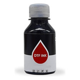 Tinta Dtf Preto Black Tinta Pigmentada Impressão Dtf 100ml