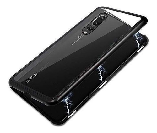 Funda Huawei Aluminio Cristal Magnetica P20 P20 Pro Lite