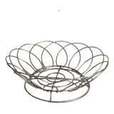 Frutera Canasta Simple Metal Circular 35 Cm