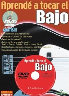 Metodo Aprendizaje Crisal De Roca Con Dvd Guitarra Bajo Char