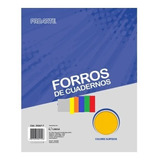 Forros Para Cuadernos Proarte College 10 Unidades Colores Color Multicolor