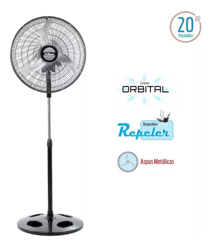 Ventilador De Pie Liliana 20 Pulgadas Vpm2016 Usado