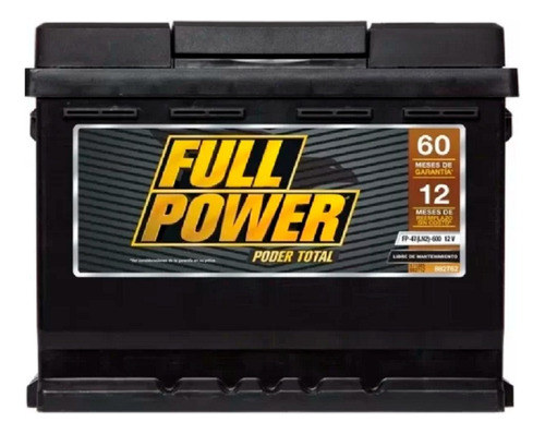 Bateria Full Power  Chevrolet Aveo 2012-2018.