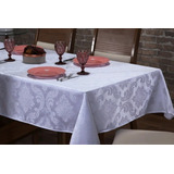 Toalha De Mesa Jacquard 6 Lugares 1,5m X 2,0m