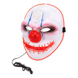 Máscara De Halloween Purge Con 3 Luces Led, Modo Jocker Styl
