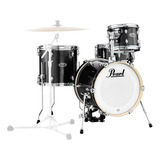Bateria Pearl Midtown Mdt764p Shell Pack | Bumbo 16 Cor Black Gold Sparkling