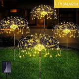 Luces Solares Impermeables Para Fuegos Artificiales 120 Led