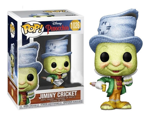 Funko Pop Disney Pinocchio Grilo Falante Diamond #1026