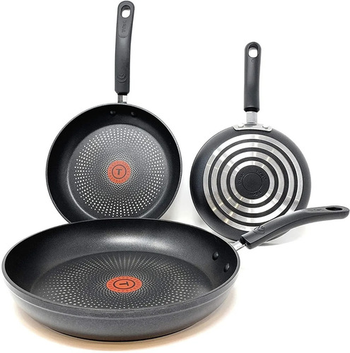 Tfal Kit 3 Sartenes Titanium Non Stick 20 24 Y 28 Cm T-fal