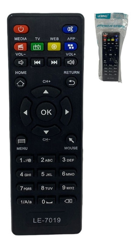 10 Controle Remoto Tv Conversor Aquario Smart Stv 2000 4k