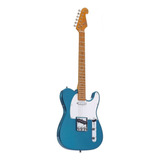 Guitarra Sx Telecaster Stl50 Lake Pacific Blue 1950 Com Bag