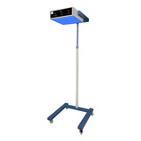 Lámpara De Fototerapia Led Pedestal Rodable Con Temporizador