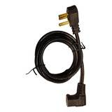 Cable Power Alimentacion Computacion Tv Acodado 90 Grados L