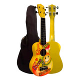 Ukelele Soprano Excelente Calidad Para Iniciar + Funda