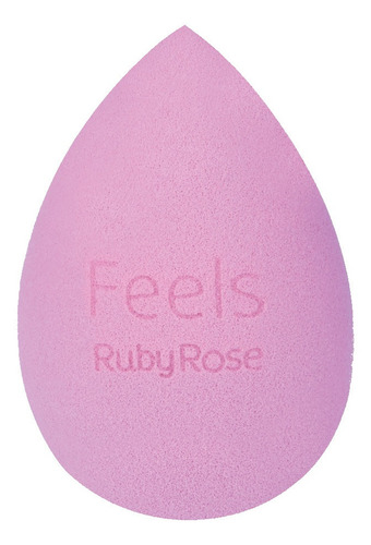 Esponja Para Maquiagem Soft Blender Feels Ruby Rose Hb-s01