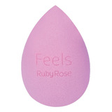 Esponja Para Maquiagem Soft Blender Feels Ruby Rose Hb-s01