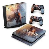 Skin Para Ps4 Slim Adesivo - Modelo 157