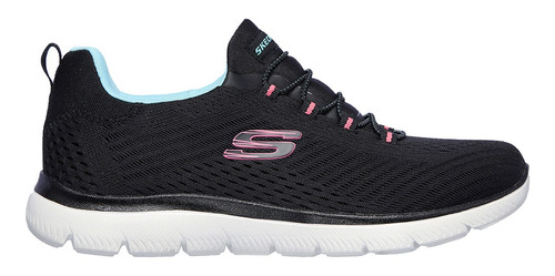 Tenis Training Skechers Summits Fast Attraction - Negro-azul