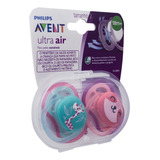 Chupeta Ultra Air 18m+ Rosa - Philips Avent