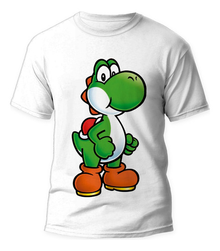 Playera Videojuego Mario Bros Yoshi #2775