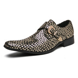 Mocasines Zapatos De Fiesta De Cuero Formales Para Hombre