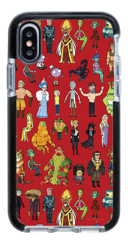 Funda Para Huawei Rick And Morty Silicona Case Uso Rudo A22