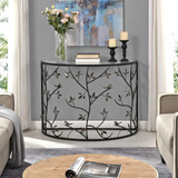 Firstime & Co. Mesa Consola De Bronce Wren And Branches, Mes