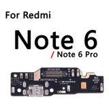Placa De Carregamento Conector De Carga Redmi Note 6 Pro