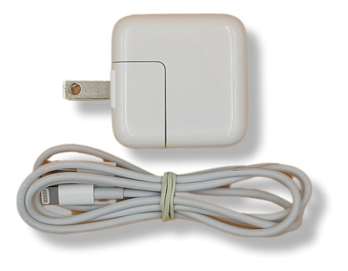 Cargador Original  Apple Cub 12w Para iPad iPhone + Cable 1m